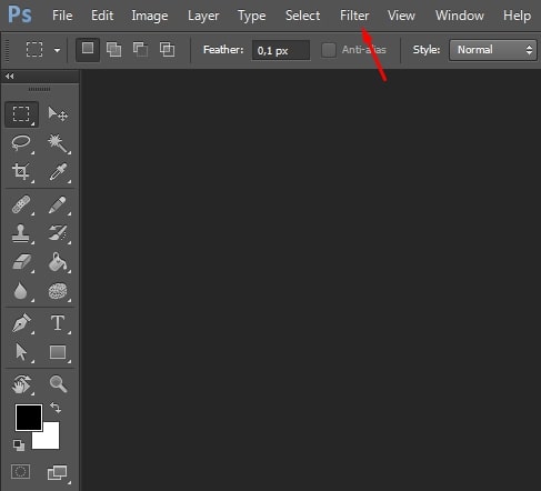Các phím tắt Photoshop của chức Filter