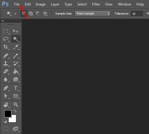 Các phím tắt trong chức năng File của Photoshop