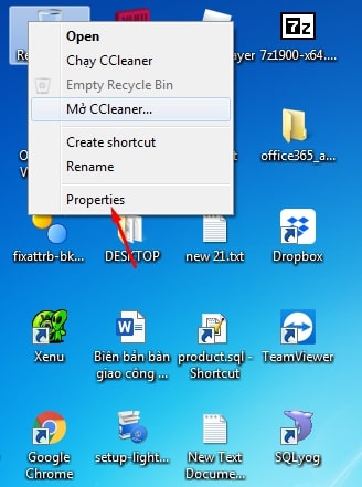 Xóa vĩnh viễn 1 file trên máy tính bằng cách cài lại Recycle Bin